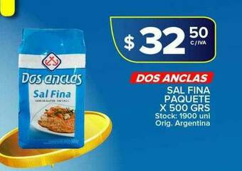 Carrefour Maxi Dos Anclas Sal Fina oferta