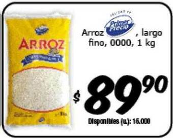 Cooperativa Obrera Arroz Primer Precio Largo Fino oferta