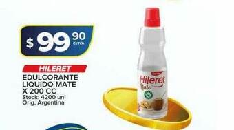 Carrefour Maxi Hileret Edulcorante Liquido Mate oferta