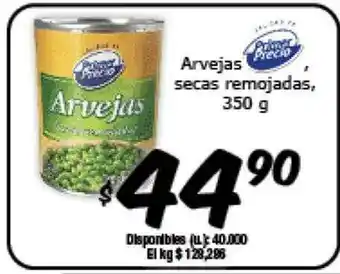 Cooperativa Obrera Arvejas Primer Precio Secas Remojadas oferta