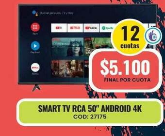 Maxiconsumo Smart Tv Rca 50 oferta
