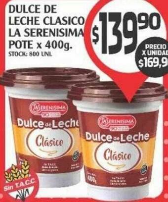 Supermercados Malambo Dulce De Leche Clasico La Serenisima oferta