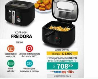 Cooperativa Obrera Freidora oferta