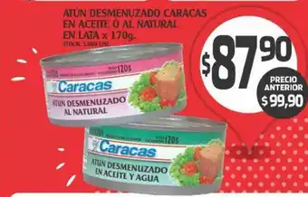 Supermercados Malambo Atún Desmenuzado Caracas En Aceite ó Al Natural oferta