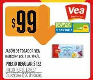 Supermercados Vea Jabón De Tocador Vea oferta