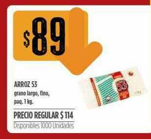 Supermercados Vea Arroz 53 oferta