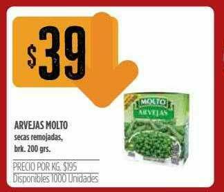 Supermercados Vea Arvejas Molto oferta