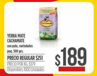 Supermercados Vea Yerba Mate Cachamate oferta