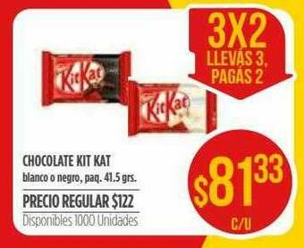 Supermercados Vea Chocolate Kit Kat oferta
