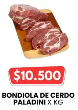 Autoservicio Capo Bondiola de cerdo paladini oferta