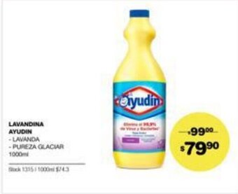 Atomo Conviene Ayudin Lavandina 1000ml oferta