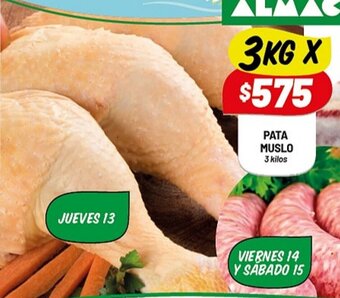 Almacor Pata Muslo 3 kilos oferta