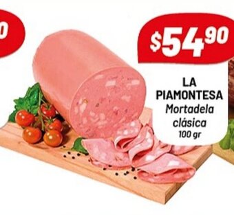 Almacor La Piamontesa Mortadela clásica 100gr oferta