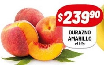 Almacor Durazno Amarillo oferta