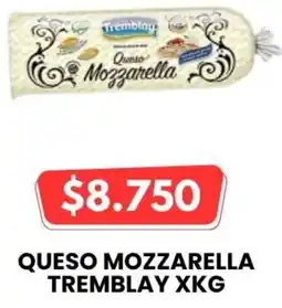 Autoservicio Capo Tremblay queso mozzarella oferta