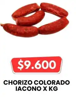 Autoservicio Capo Iacono chorizo colorado oferta