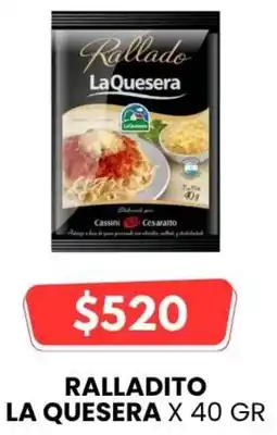 Autoservicio Capo La quesera ralladito oferta