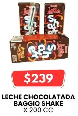 Autoservicio Capo Shake leche chocolatada baggio oferta