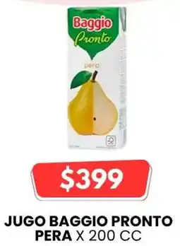 Autoservicio Capo Baggio pronto jugo pera oferta