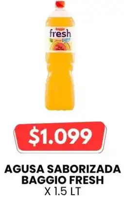 Autoservicio Capo Baggio fresh agusa saborizada oferta