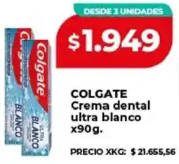 Supermayorista Vital Colgate crema dental ultra blanco oferta