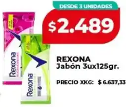 Supermayorista Vital Rexona jabón oferta