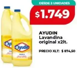 Supermayorista Vital Ayudín lavandina original oferta