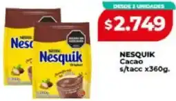 Supermayorista Vital Nesquik cacao s/tacc oferta