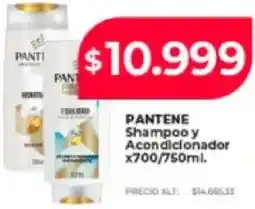 Supermayorista Vital Pantene shampoo y acondicionador oferta