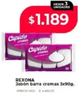 Supermayorista Vital Rexona jabón barra cremas oferta