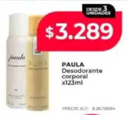 Supermayorista Vital Paula desodorante corporal oferta