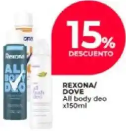 Supermayorista Vital Rexona/ dove all body deo oferta