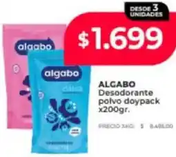 Supermayorista Vital Algabo desodorante polvo doypack oferta