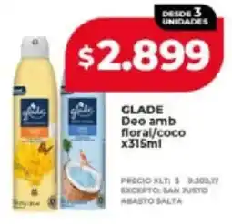 Supermayorista Vital Glade deo amb floral/coco oferta