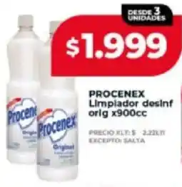 Supermayorista Vital Procenex limpiador desinf orig oferta