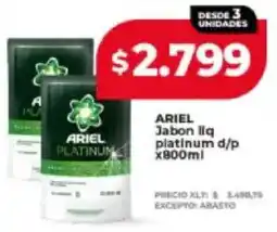 Supermayorista Vital Ariel platinum platinum d/p oferta