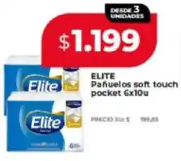 Supermayorista Vital Elite pañuelos soft touch pocket oferta