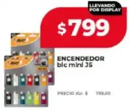 Supermayorista Vital Encendedor bic mini J5 oferta