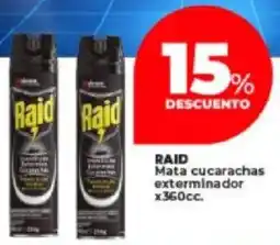 Supermayorista Vital Raid mata cucarachas exterminador oferta