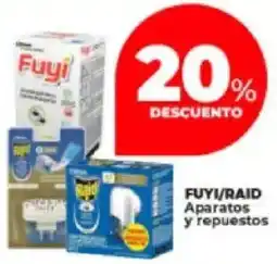 Supermayorista Vital Fuyi/raid aparatos y repuestos oferta