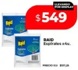 Supermayorista Vital Raid espirales oferta