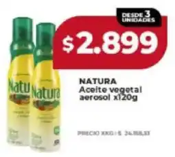 Supermayorista Vital Natura aceite vegetal aerosol oferta