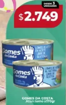 Supermayorista Vital Gomes da costa atun lomo oferta