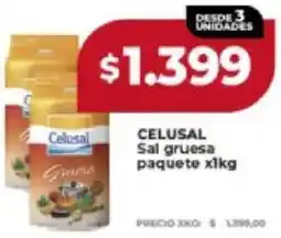 Supermayorista Vital Celusal sal gruesa paquete oferta