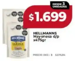 Supermayorista Vital Hellmann's mayonesa d/p oferta