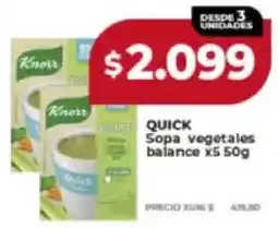 Supermayorista Vital Quick sopa vegetales balance oferta