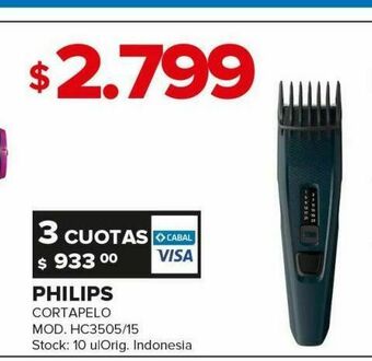 Carrefour Cortapelo philips oferta
