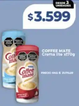 Supermayorista Vital Coffee mate crema lite oferta