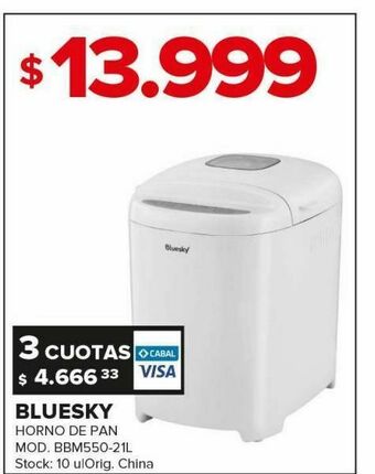 Carrefour Horno de pan bluesky oferta