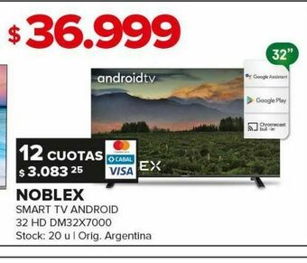 Carrefour Smart tv noblex oferta